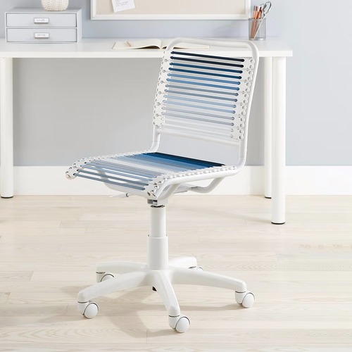 Used Container Store Blue Ombre Blue Nylon Office Chair for sale on AptDeco