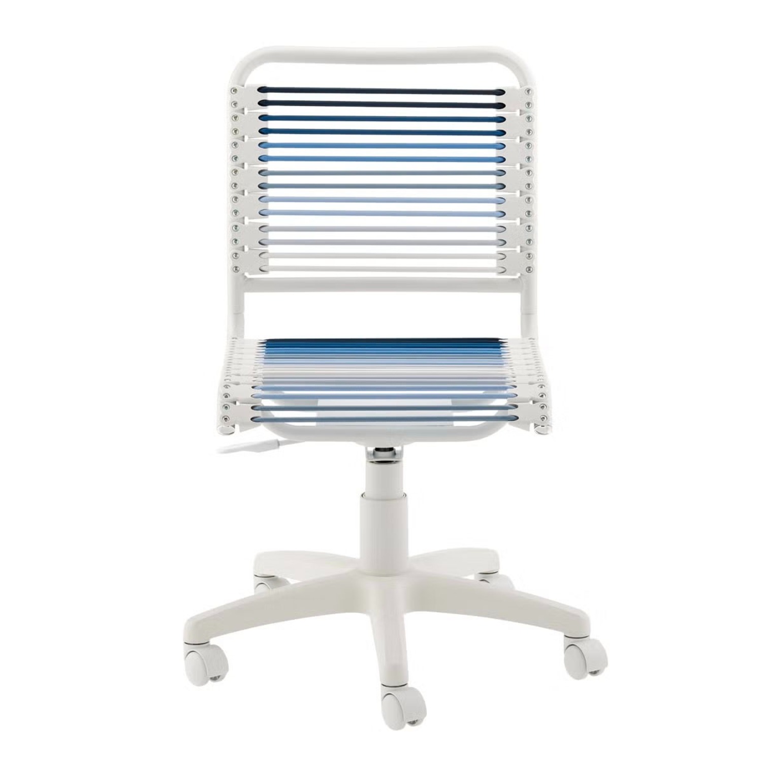 Container Store Blue Ombre Blue Nylon Office Chair - image-1