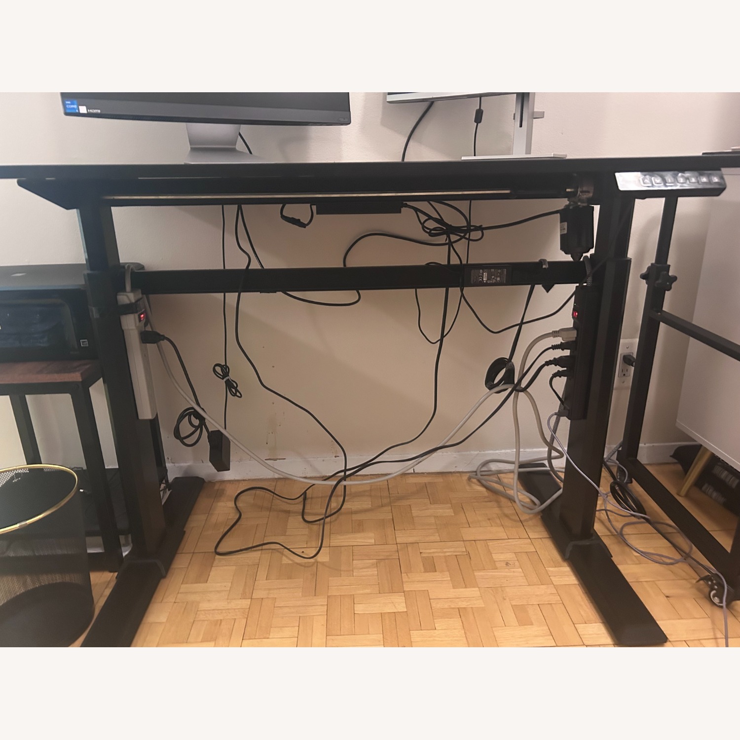 Black Metal Desk - image-2