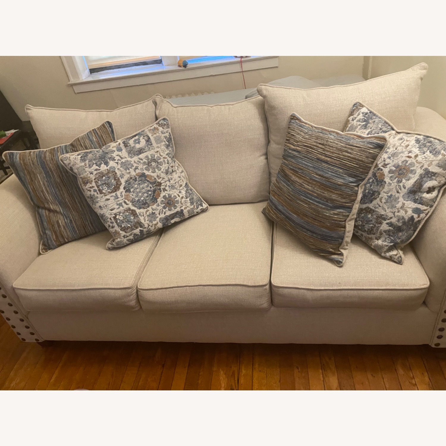 Bob's Discount Furniture Natural 2 Seater Sofa - image-0