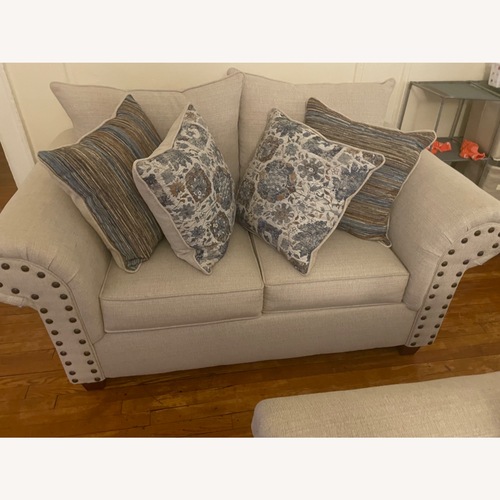 Used Bob's Discount Furniture Loveseat for sale on AptDeco