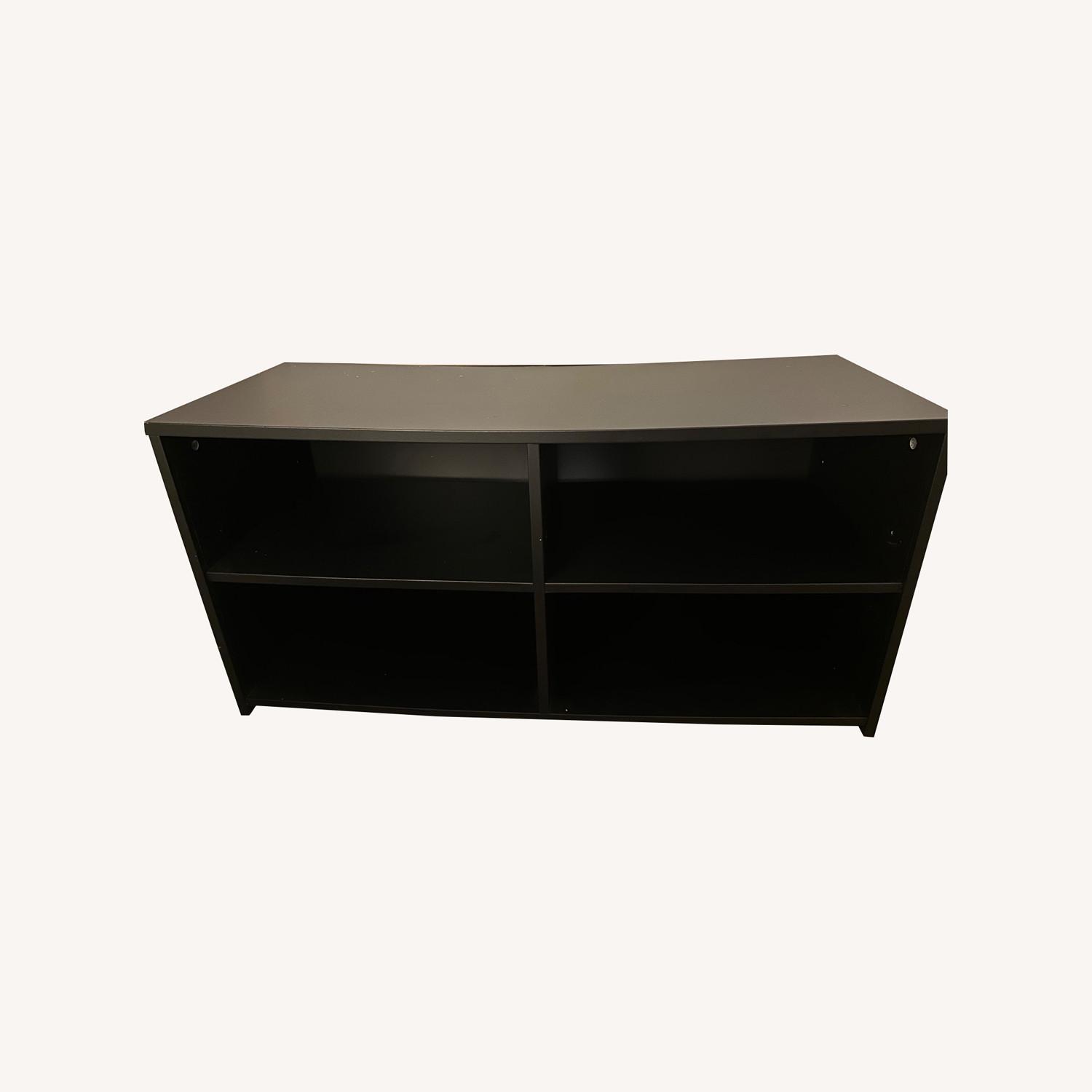 Amazon Black TV Stand - image-0