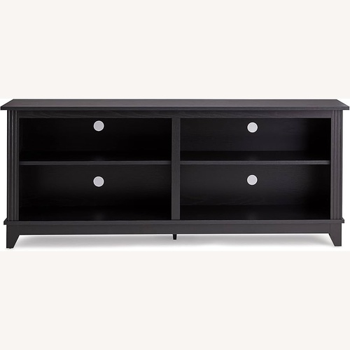 Used Amazon Black TV Stand for sale on AptDeco