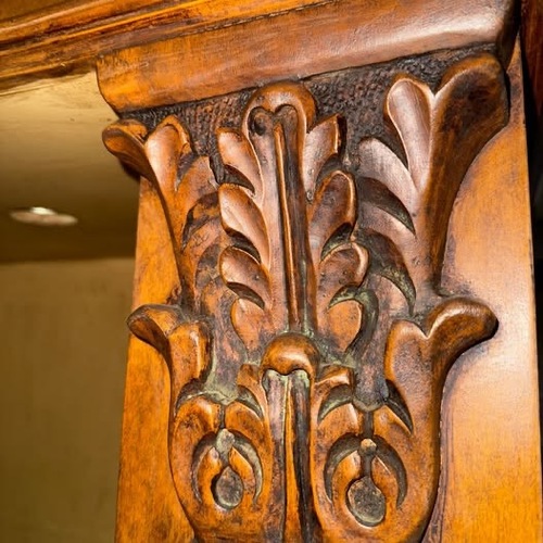 Used  Chestnut Entertainment Center/Bookcase for sale on AptDeco