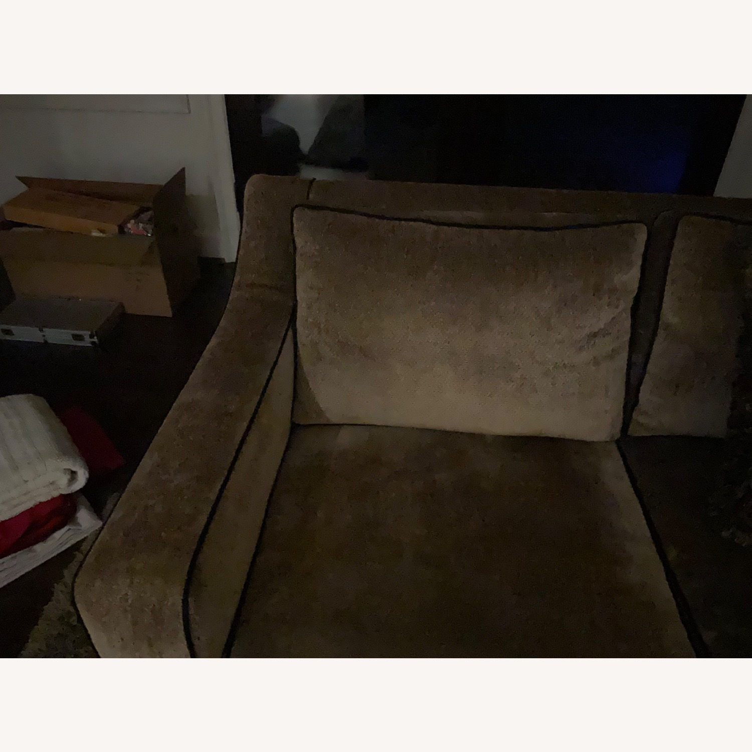 Swaim Inc. Dark Brown 3+ Seater Sofa - image-4