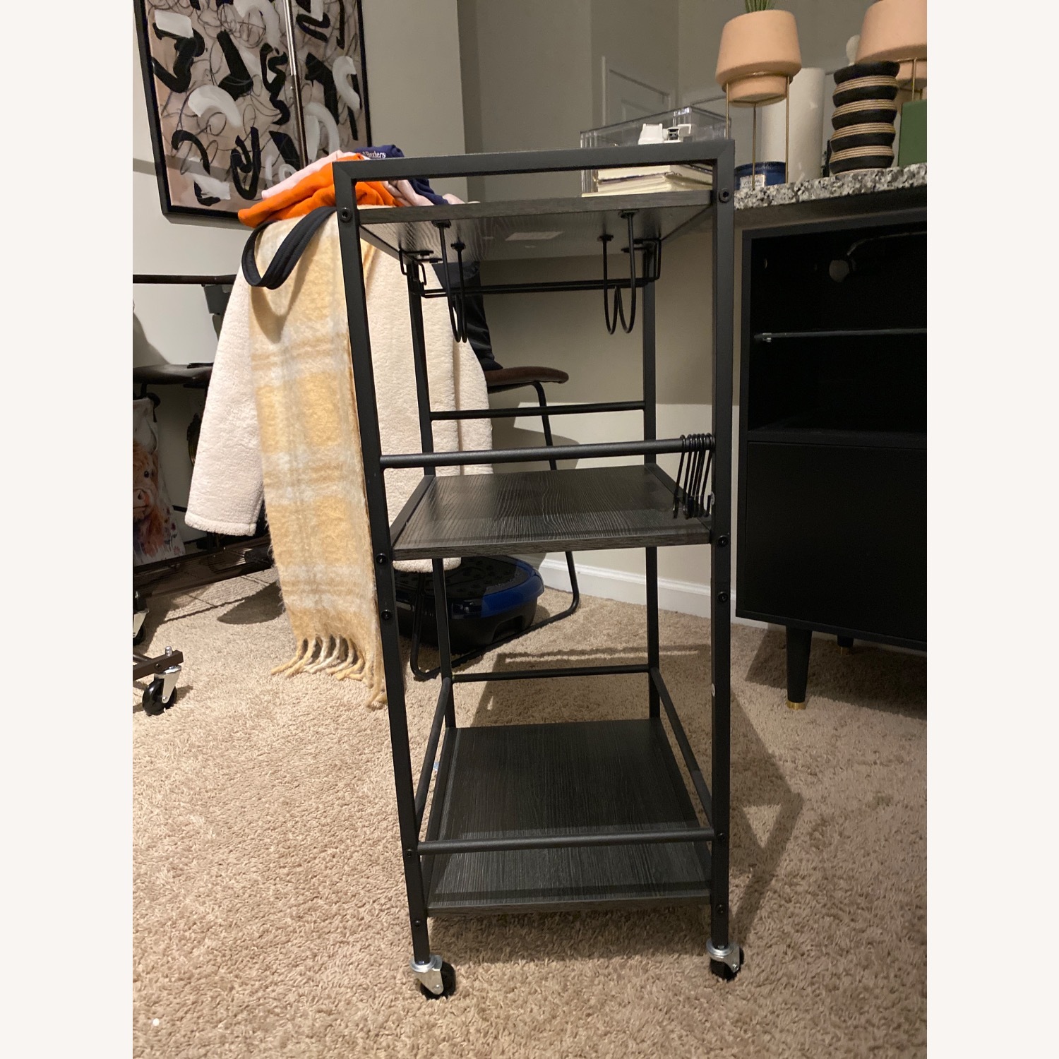 Amazon Black Bar Cart - image-2