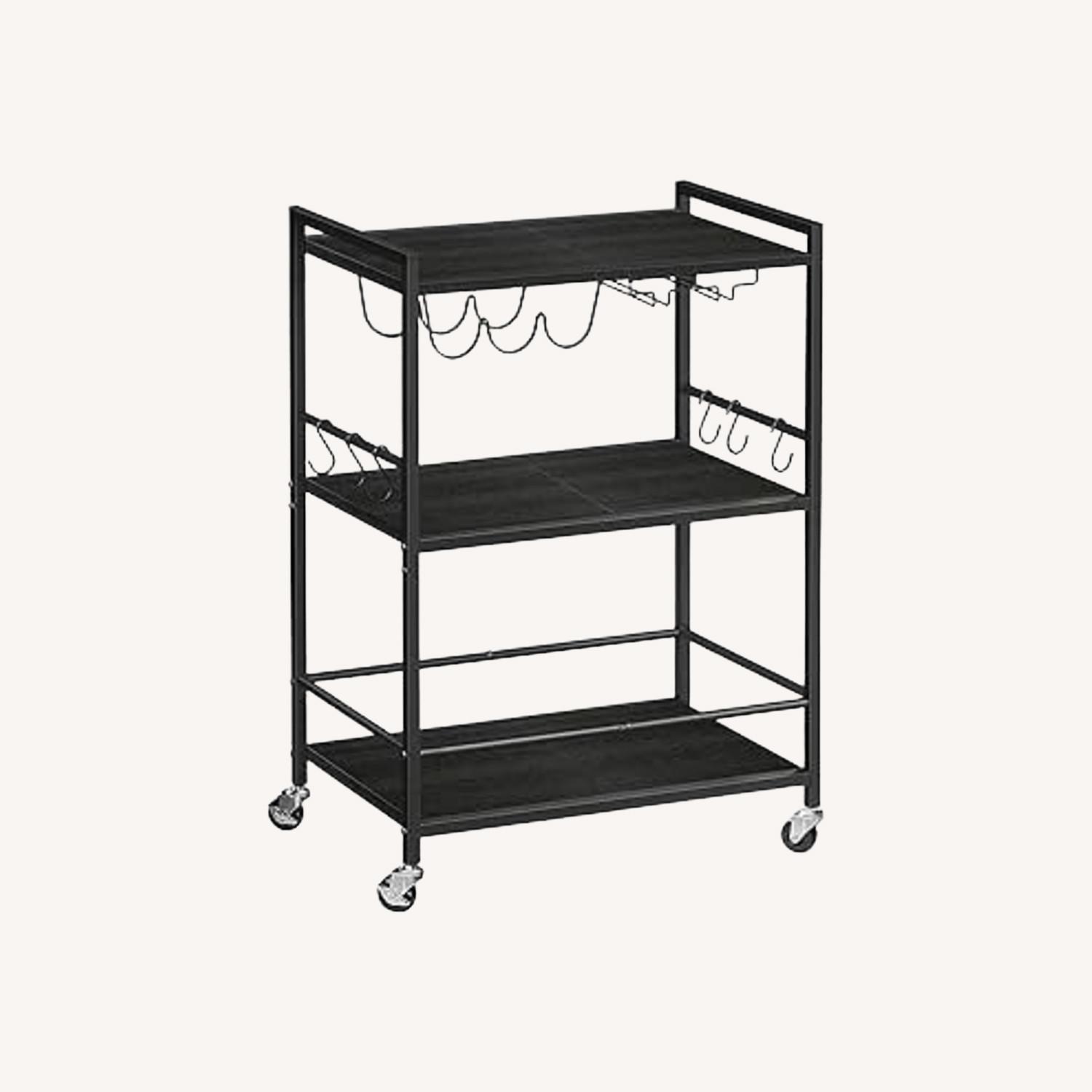 Amazon Black Bar Cart - image-0