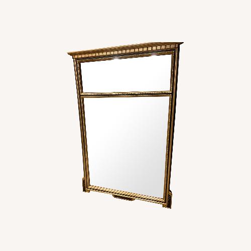 Used Gold Metal Wall Mirror for sale on AptDeco