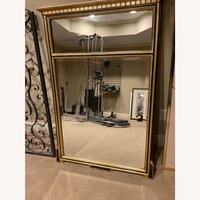 Gold Metal Wall Mirror