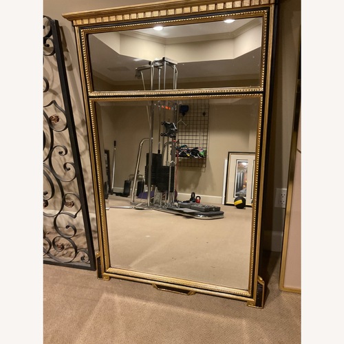 Used Gold Metal Wall Mirror for sale on AptDeco