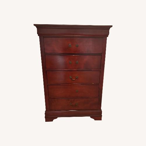 Used Dark Brown Wood Dresser for sale on AptDeco