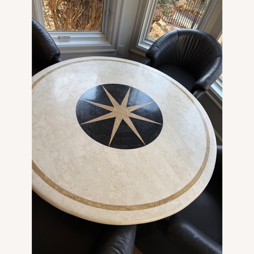 Used White Marble Dining Sets for sale on AptDeco