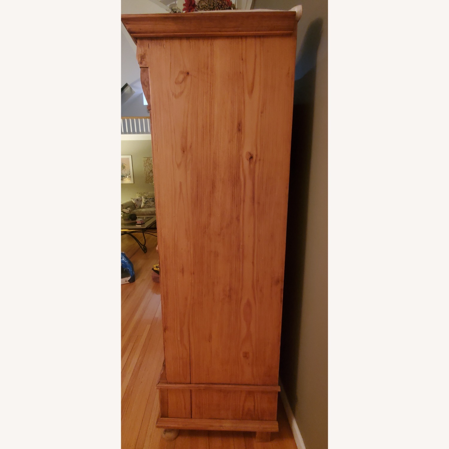 Pine Wood Armoire - image-3