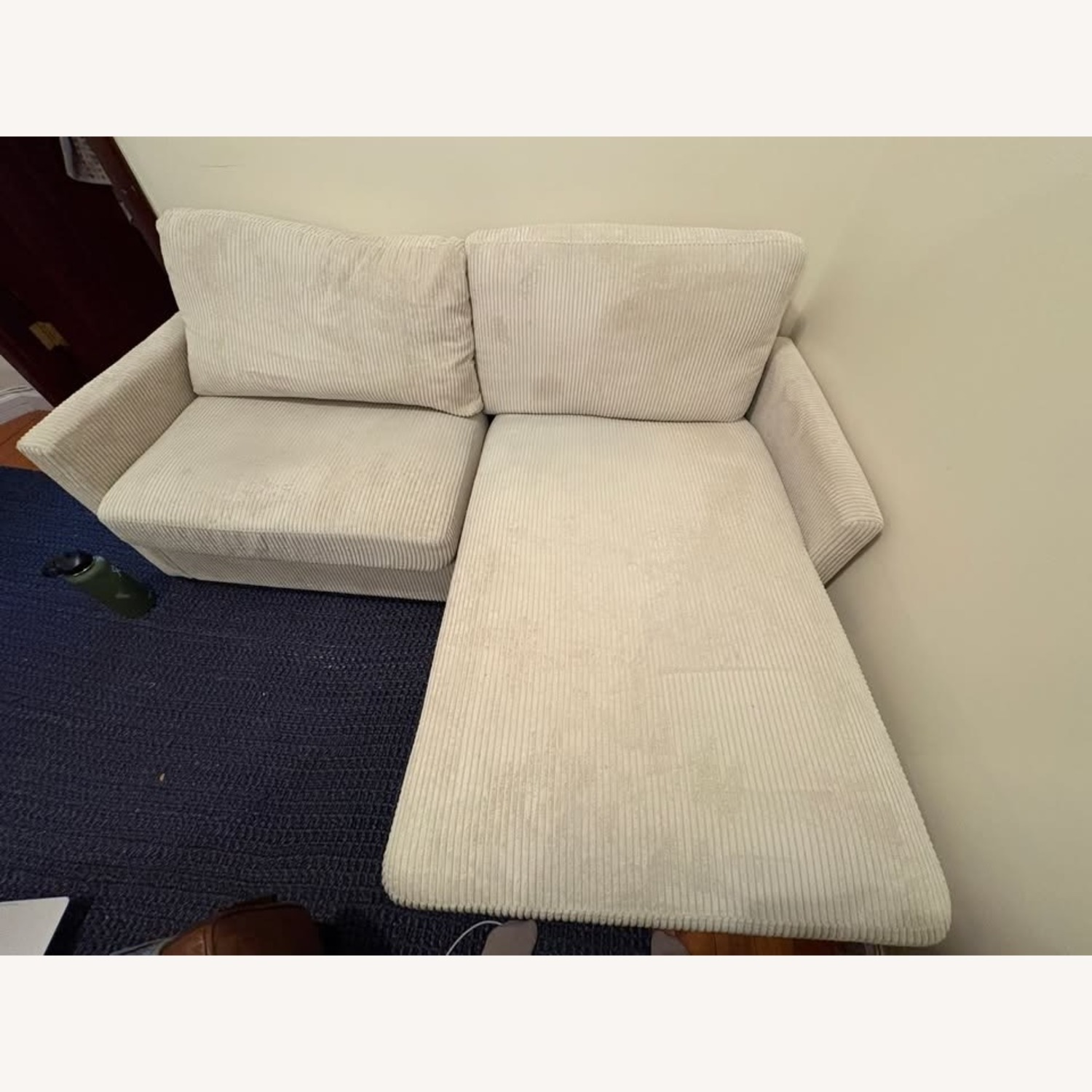 Wayfair Corduroy L Shaped Couch - image-2