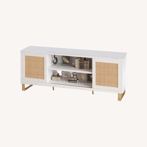 Used Target Rattan TV Stand and Media Console  for sale on AptDeco