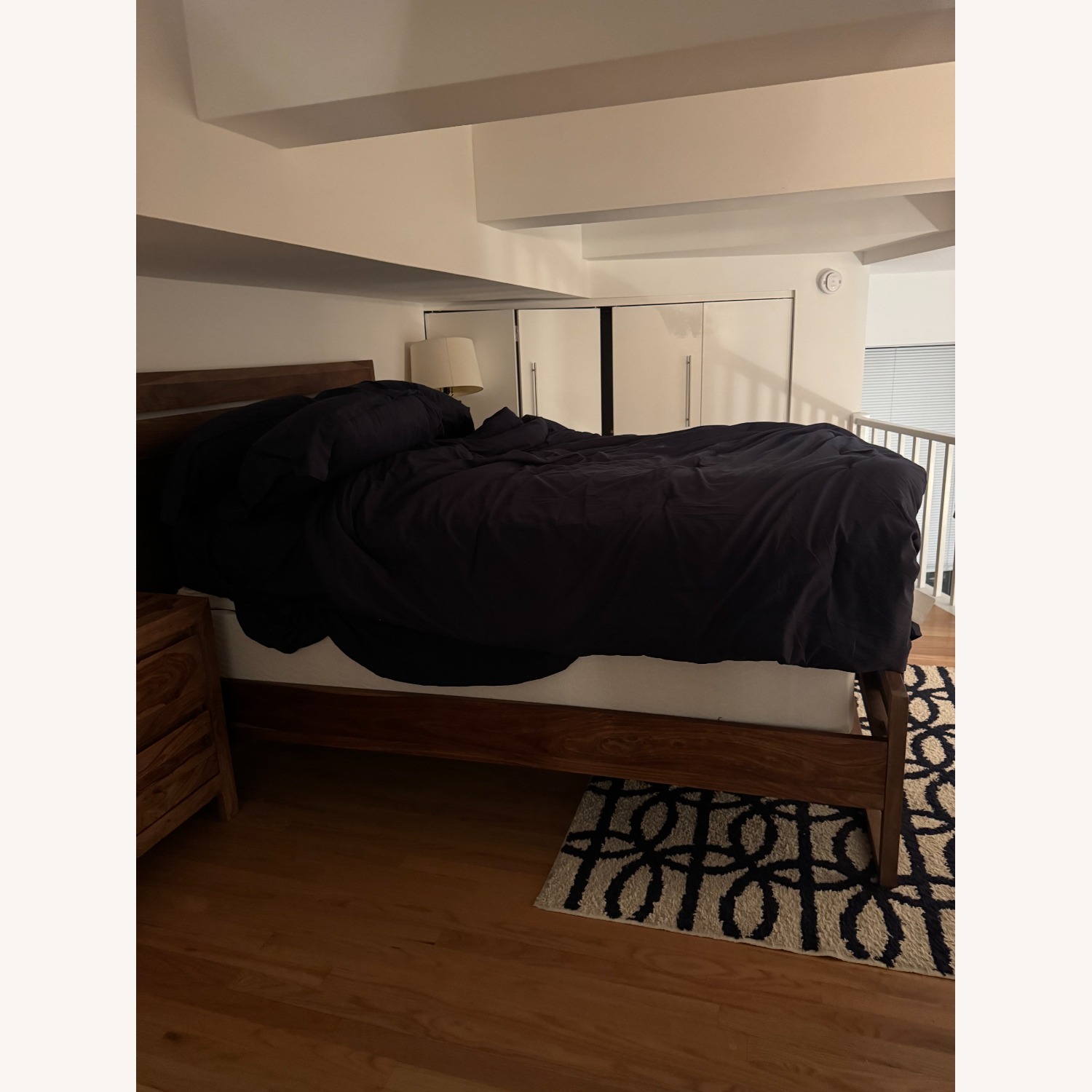 West Elm Queen Bed - image-1