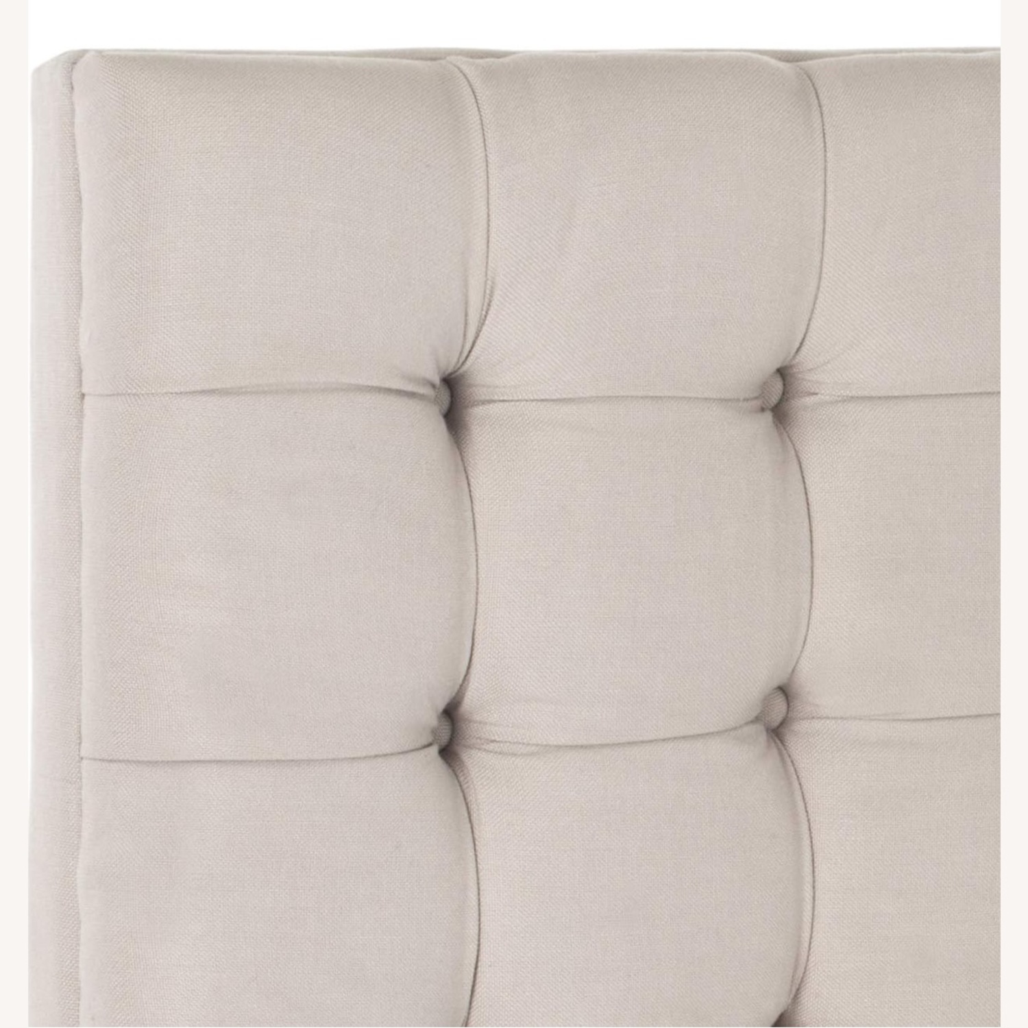 Walmart Tufted Grey Fabric Headboard - image-3