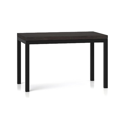 Used Crate & Barrel Parsons Dark Brown Wood Dining Table for sale on AptDeco