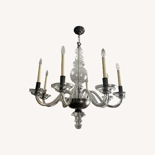 Used Contemporary 8-Arm Chandelier for sale on AptDeco
