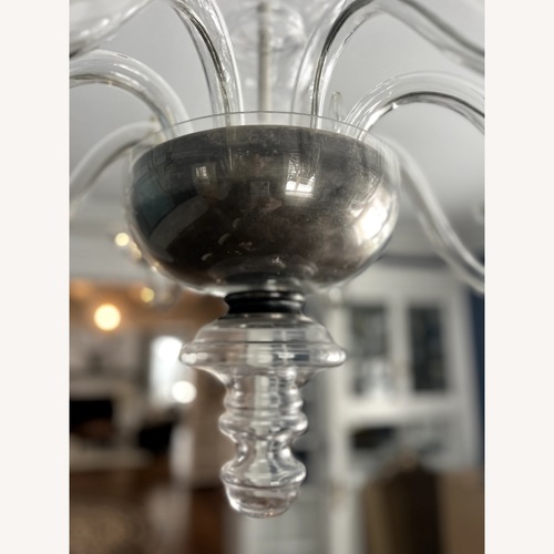 Used Contemporary 8-Arm Chandelier for sale on AptDeco