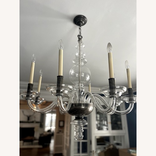 Used Contemporary 8-Arm Chandelier for sale on AptDeco