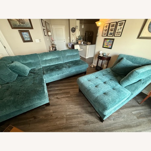 Used Laylabrook 3-Piece Sectional with Chaise for sale on AptDeco