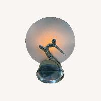 Art Deco “Dancing Lady” Moon Lamp