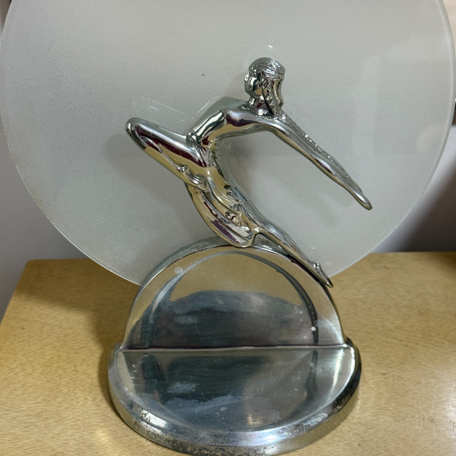 Art Deco “Dancing Lady” Moon Lamp - image-12