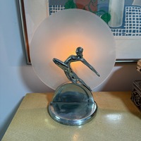Art Deco “Dancing Lady” Moon Lamp