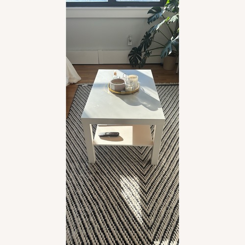 Used IKEA White Coffee Table for sale on AptDeco