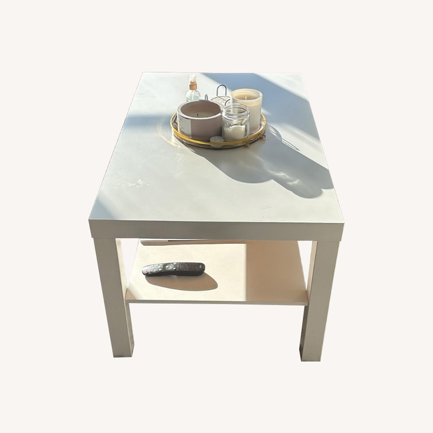 IKEA White Coffee Table  - image-6