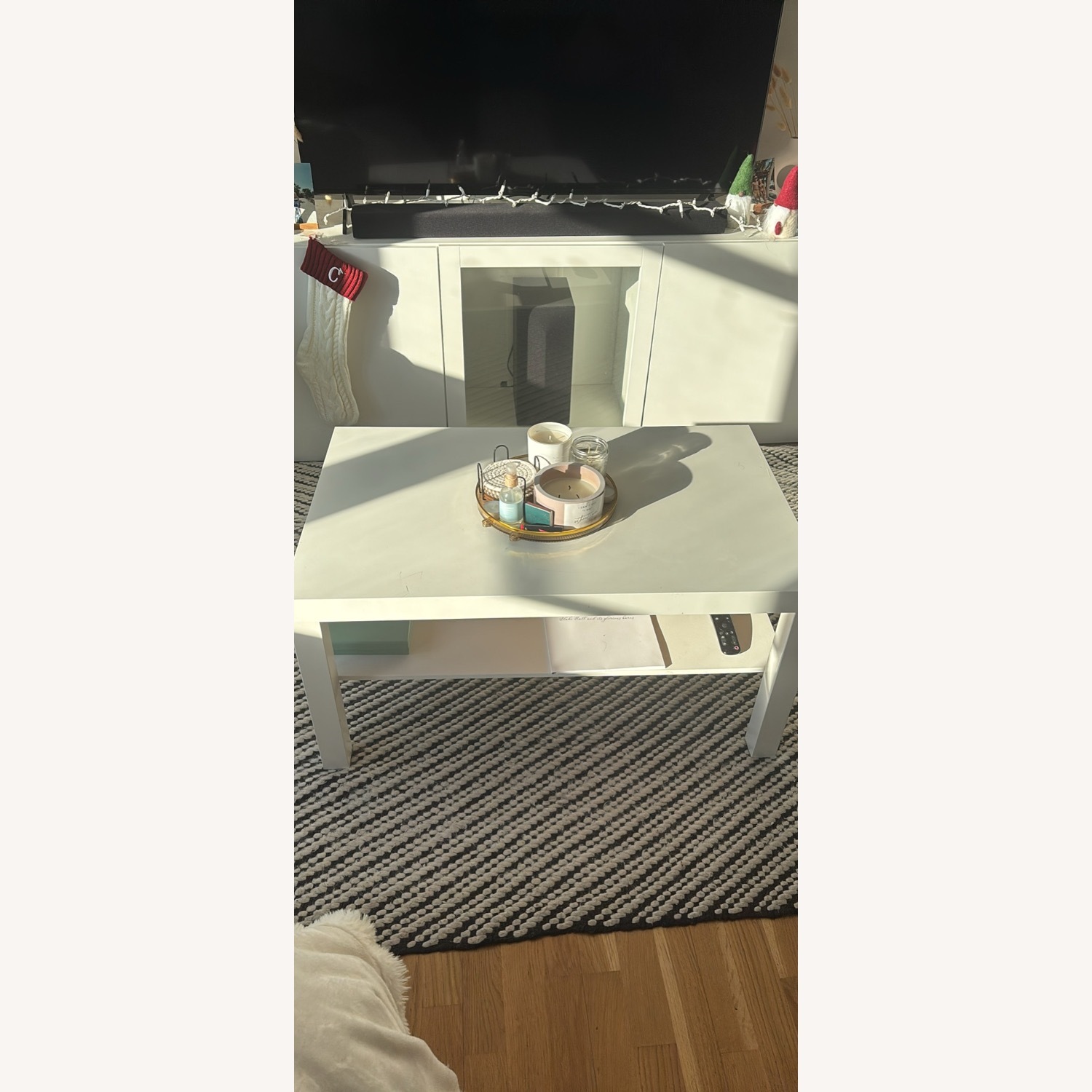 IKEA White Coffee Table - image-3