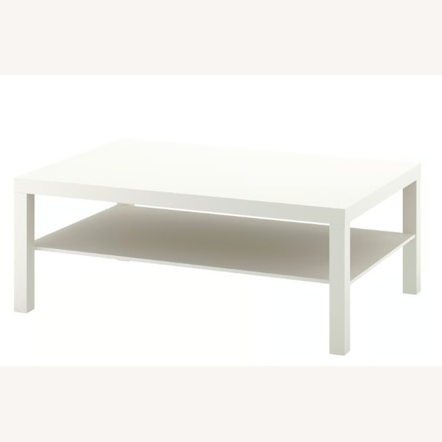 IKEA White Coffee Table - image-0