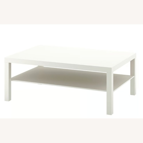 Used IKEA White Coffee Table for sale on AptDeco