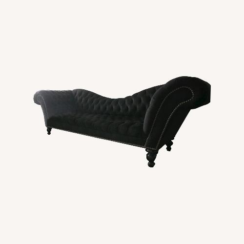 Used Black Fabric 3+ Seater Sofa for sale on AptDeco