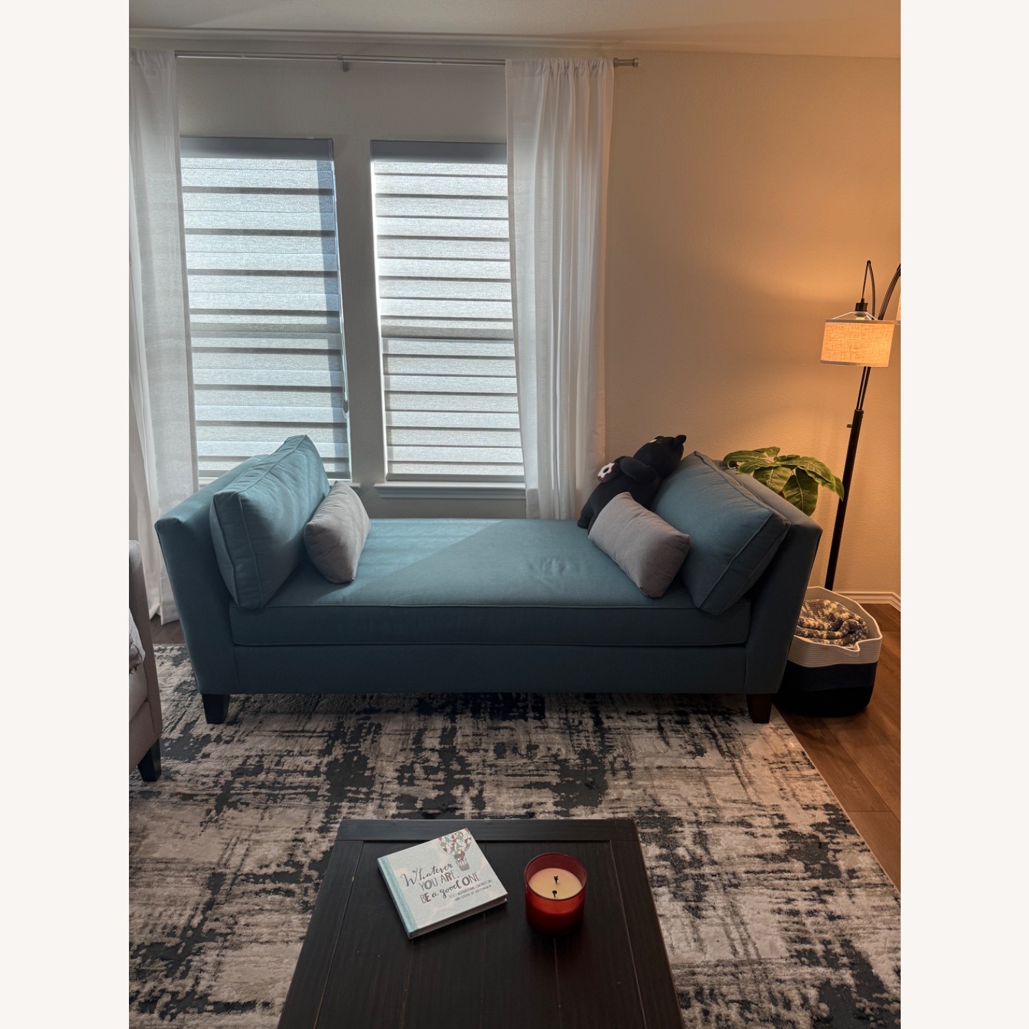 Blue Chaise Lounge - image-1