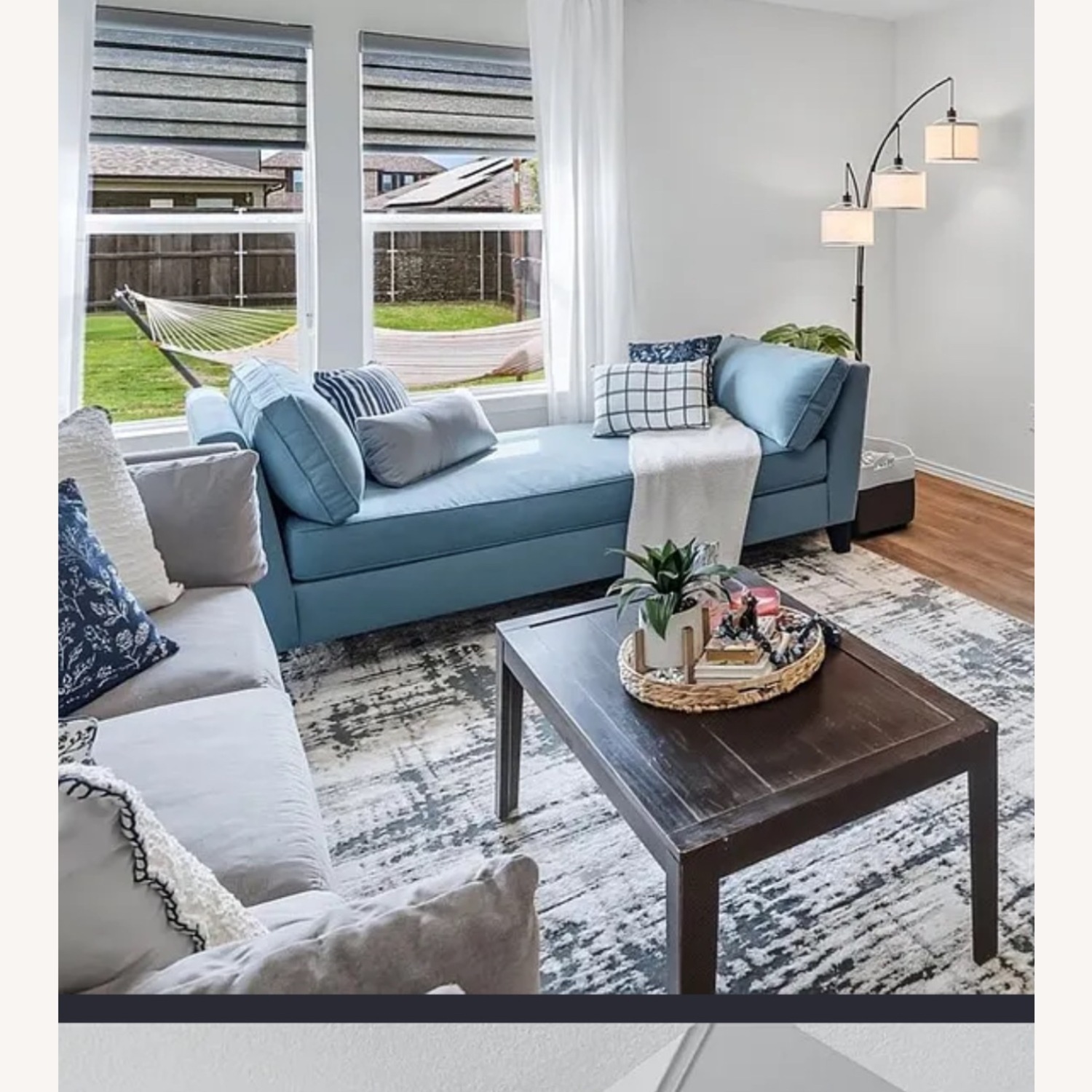 Blue Chaise Lounge - image-2