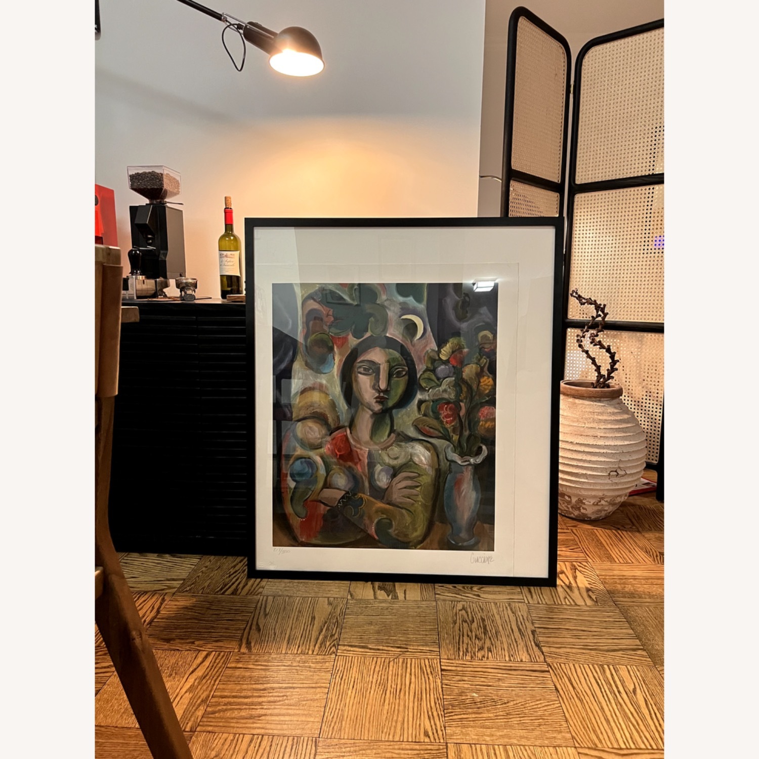 Bob Guccione - "Woman with Flowers" (circa 1990) - image-1