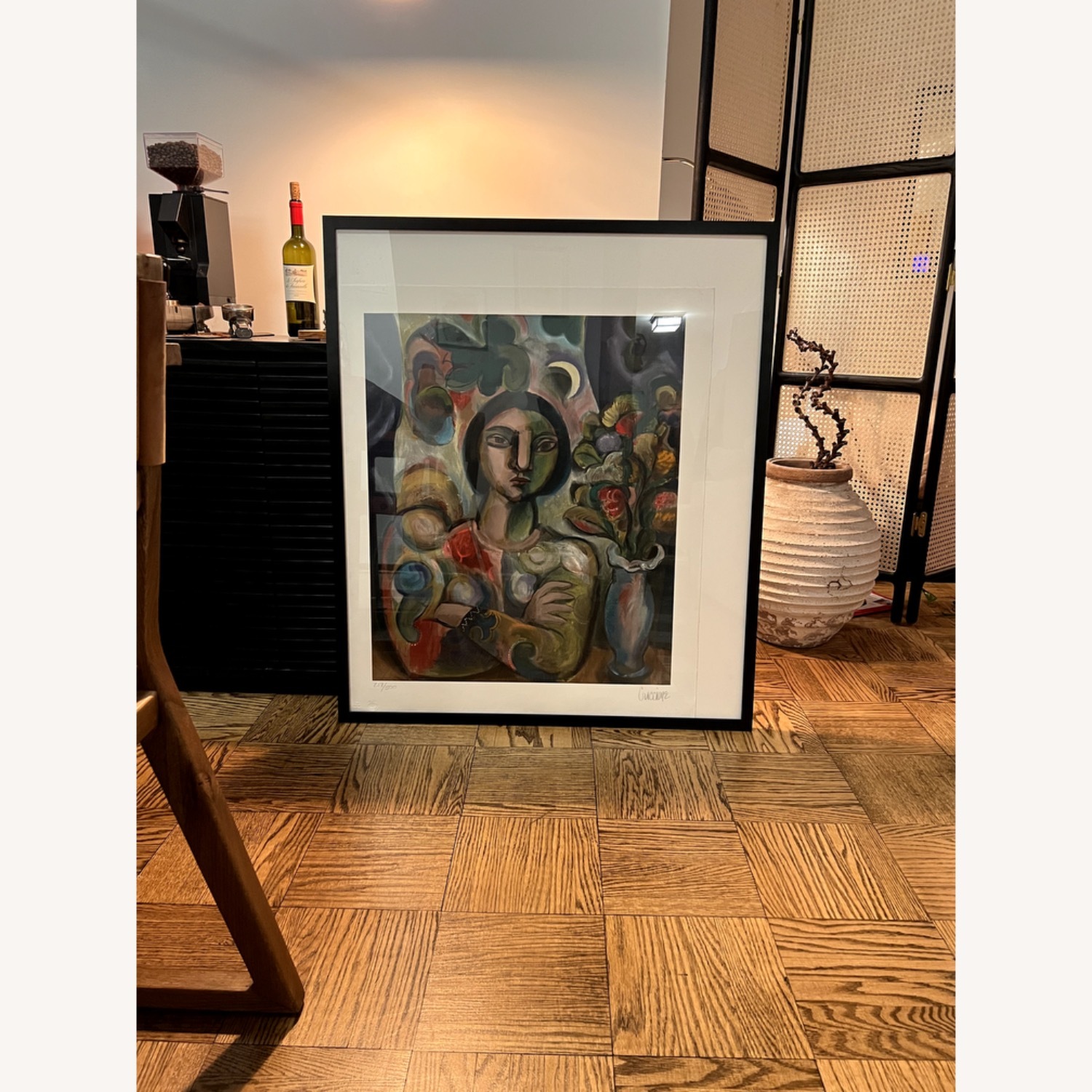 Bob Guccione - "Woman with Flowers" (circa 1990) - image-2