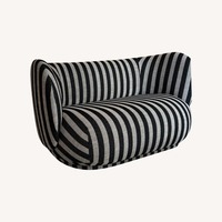Striped Loveseat