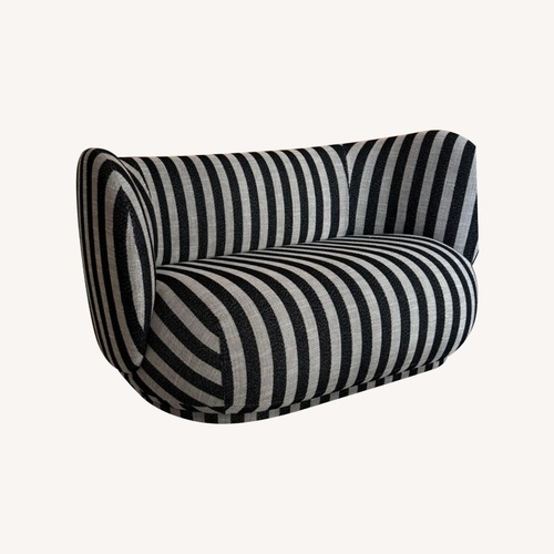 Used Striped Loveseat for sale on AptDeco