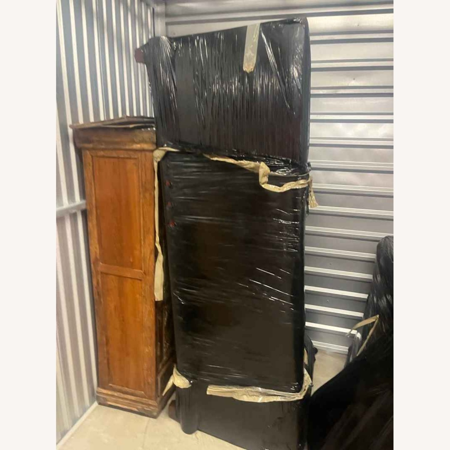 A. Rudin Chocolate Brown Sectional Sofa - image-5