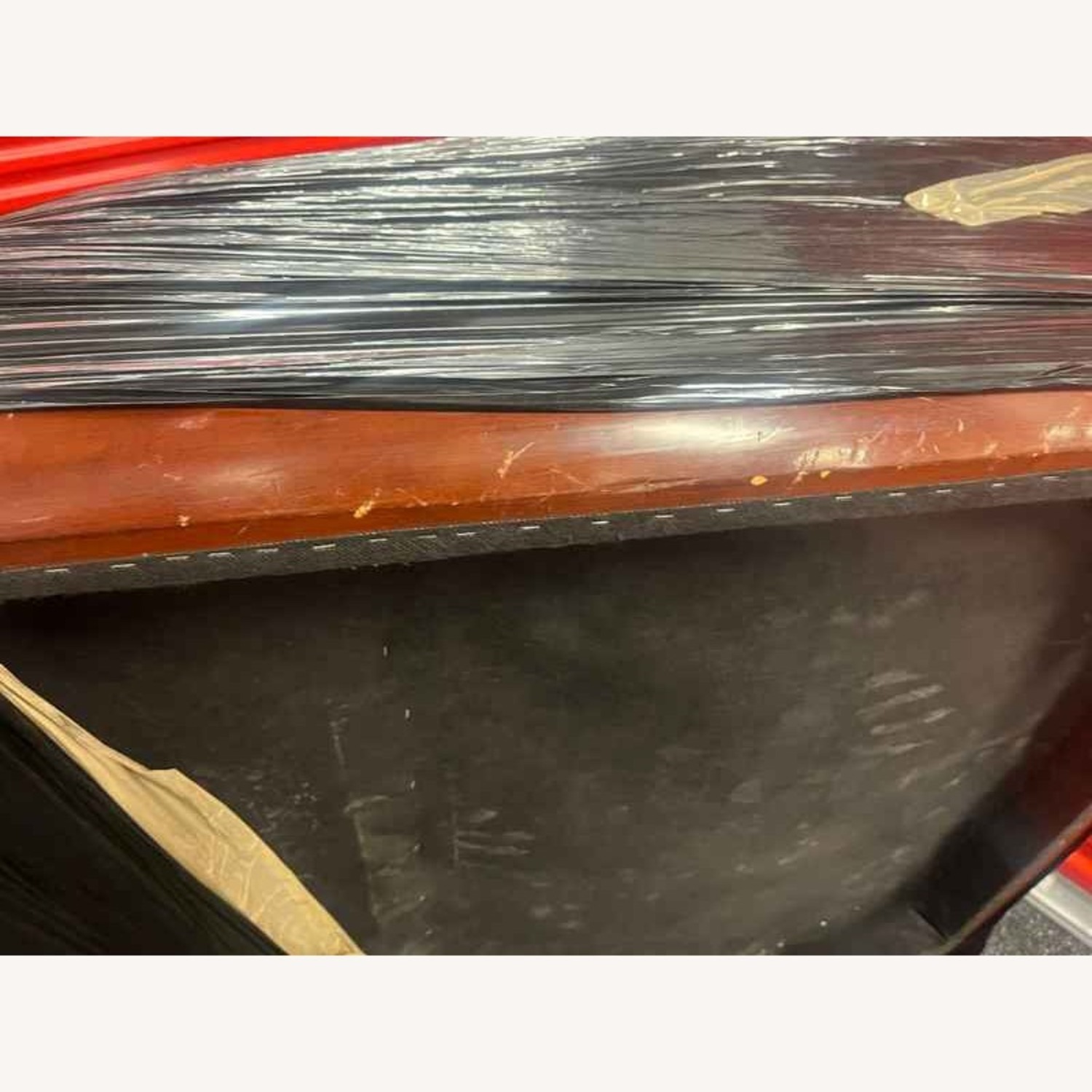 A. Rudin Chocolate Brown Sectional Sofa - image-6