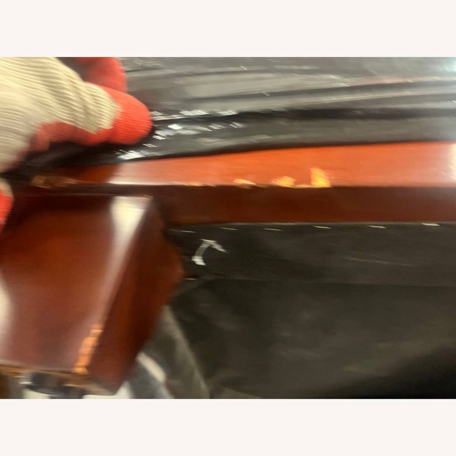 A. Rudin Chocolate Brown Sectional Sofa - image-8