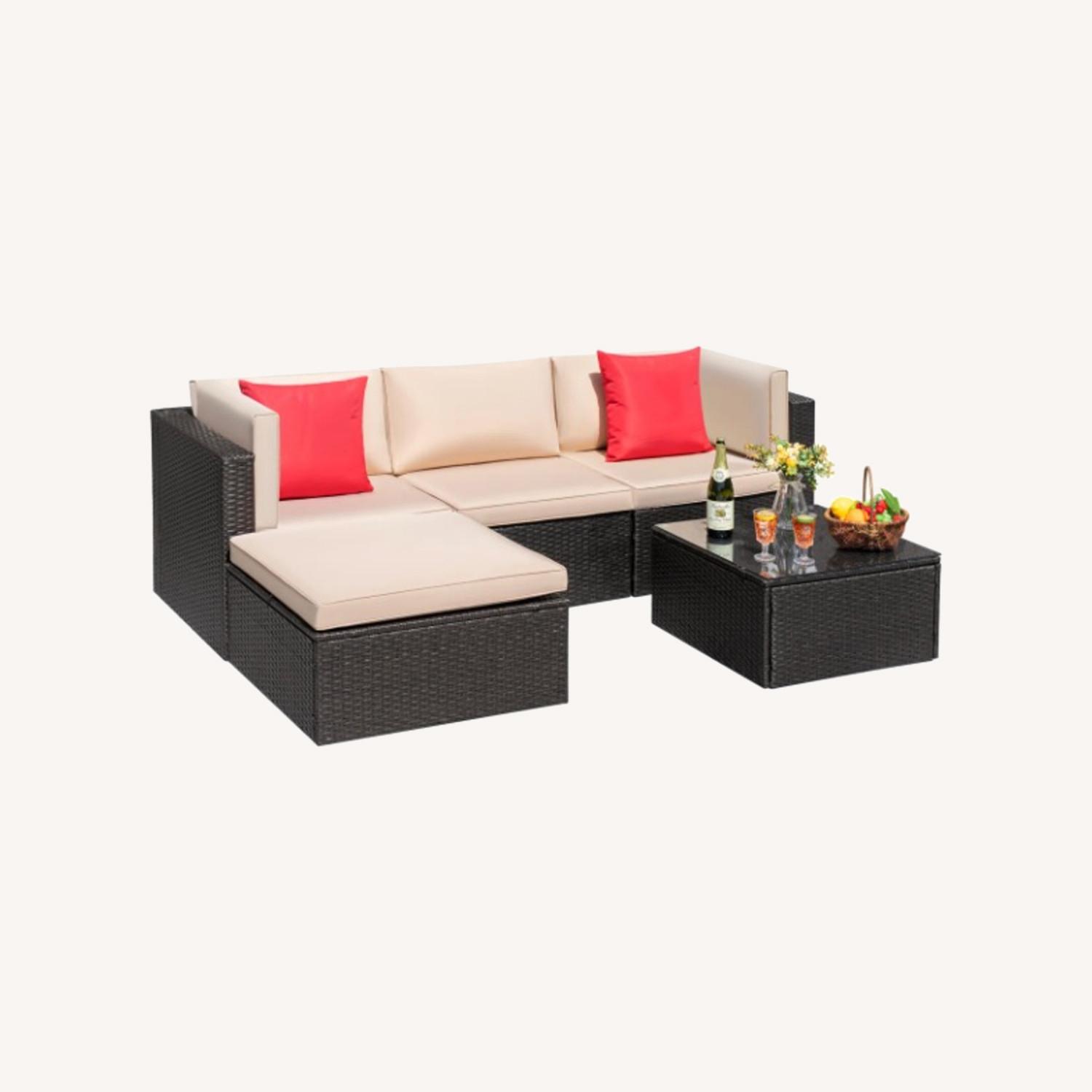 Wayfair Dark Brown Polyurethane Patio Furniture - image-0