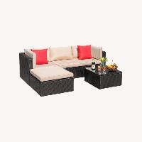 Wayfair Dark Brown Polyurethane Patio Furniture