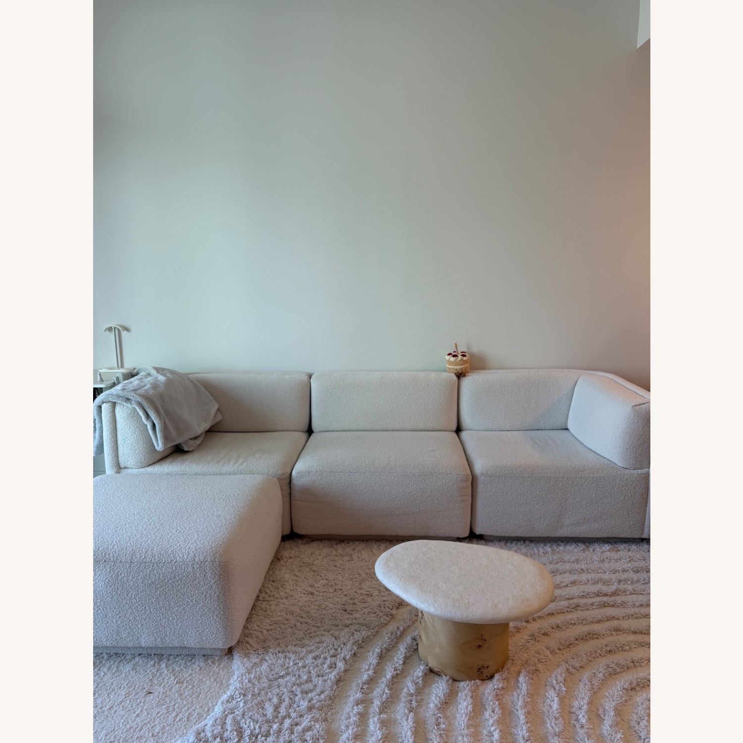 West Elm White Arianna Modular 4-Piece Sectional - image-1