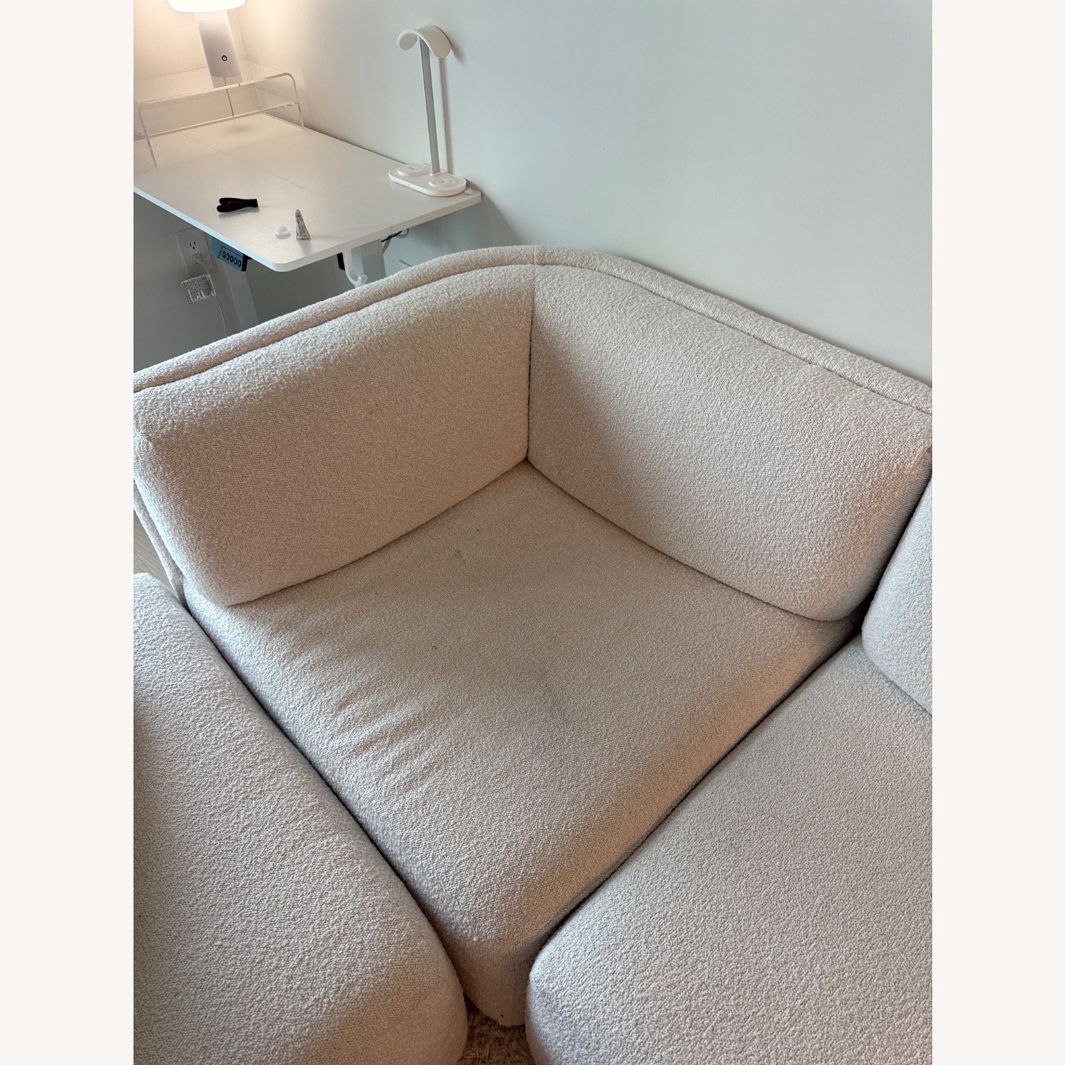 West Elm White Arianna Modular 4-Piece Sectional - image-3