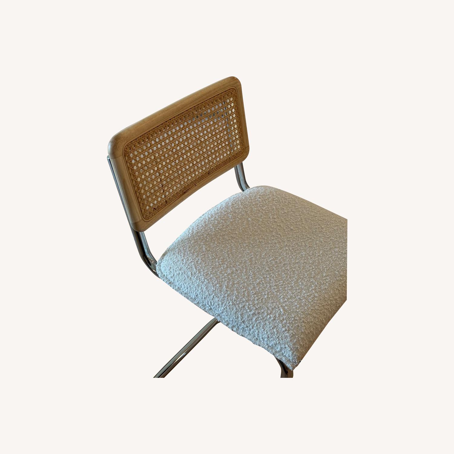 Amazon Counter Stool White Boucle Stools - image-5