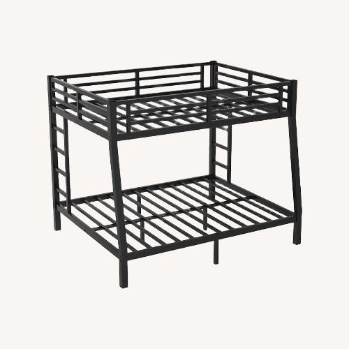 Used Amazon Bellemave Full XL Over Queen Metal Bunk Bed for sale on AptDeco